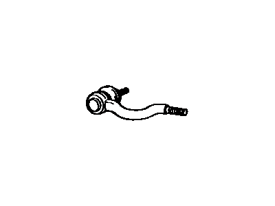 Toyota 45406-19016 Rod Sub-Assembly, Tie, Passenger Side