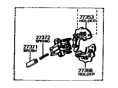 Toyota Alternator Brush - 27362-70011