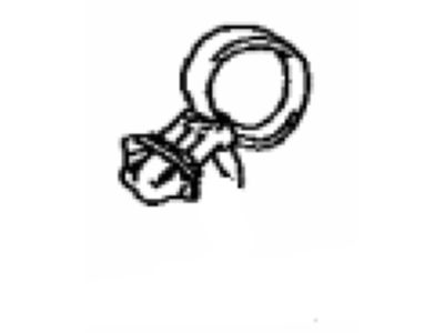 Toyota 82711-41090 Clamp, Rear Washer Hose