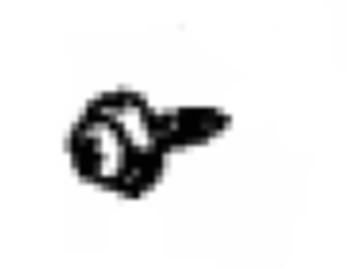 Toyota 93560-A6020 License Bracket Screw