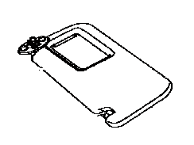 Scion 74310-12G90-B0 Visor Assy,  RH