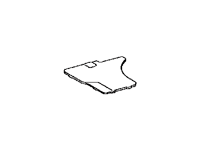Toyota 58562-06030 Silencer,  Front Floor,  NO.2