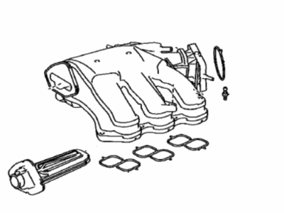 Toyota 17190-0P031 Tank Assy,  Intake Air Surge
