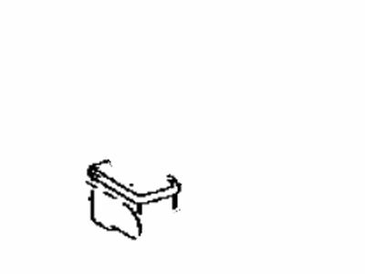 Toyota 73223-06020 Cover,  Seat Belt Retractor