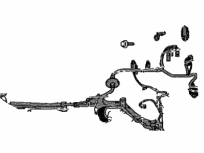 Toyota 82111-06W21 Wire,  Engine Room Main
