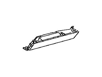 Toyota 73990-06020-C0 Air Bag Assy,  Instrument Panel,  Lower NO.2