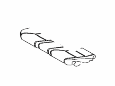 Toyota 71503-06220 Pad,  Rear Seat Cushion