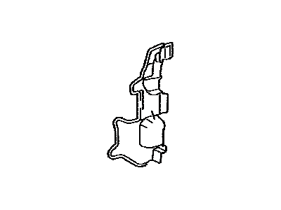 Toyota 53293-06360 Deflector,  Radiator Side,  RH