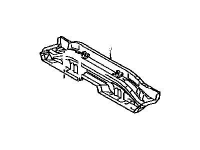 Toyota 57605-06160 Member Sub-Assy,  Rear Floor Cross,  NO.1