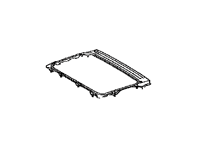 Toyota 63142-06090 Reinforcement,  Roof Panel