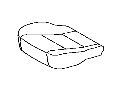 Toyota 71071-06C50-B3 Cover,  Front Seat Cushion,  RH(For Separate Type)