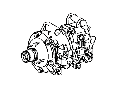 Toyota 88320-33240 Compressor Assy,  Cooler