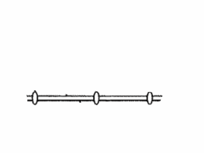 Toyota 47321-06151 Tube,  Rear Brake,  NO.1