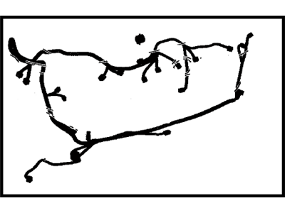 Toyota 82181-06A00 Wire,  Luggage Room,  NO.1