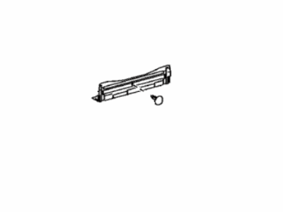 Toyota 64713-06080-C0 Cover,  Luggage Compartment Trim,  Front Upper