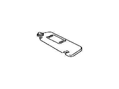 Toyota 74310-06590-B2 Visor Assy,  RH