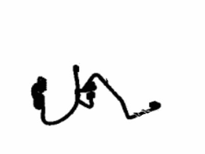 Toyota 82154-06360 Wire,  Rear Door,  NO.2