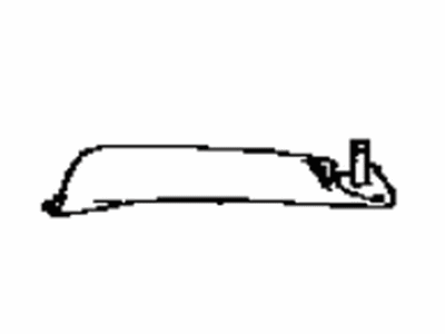 Toyota 87945-33040 Cover,  Outer Mirror,  Lower LH