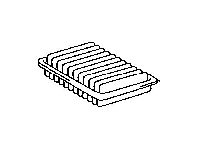 Toyota 17801-0V020 Element Sub-Assy,  Air Cleaner Filter