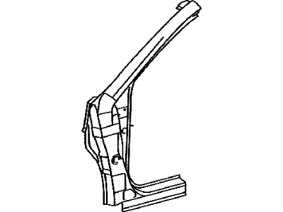 Toyota 61132-52010 Pillar, Front Body, Upper Outer Driver Side