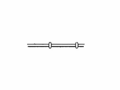 Toyota 47322-06151 Tube,  Rear Brake,  NO.2