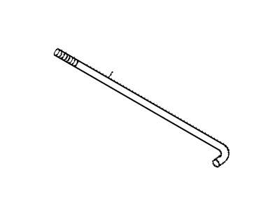Toyota 74451-30110 Bolt,  Battery Clamp