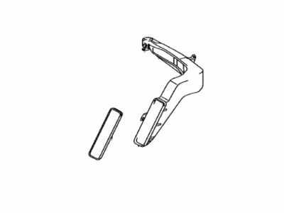 Toyota G92D1-06060 Duct,  Hybrid Battery Intake,  NO.1