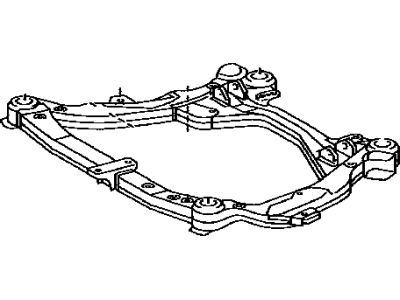 Toyota 51100-06190 Frame Assy,  Front