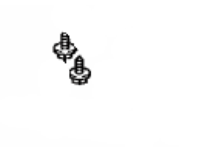 Toyota 90159-W0026 Screw,  No.1
