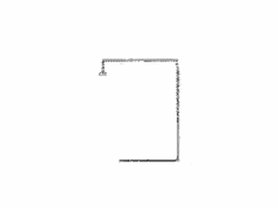 Toyota 47312-52240 Tube,  Front Brake,  NO.2