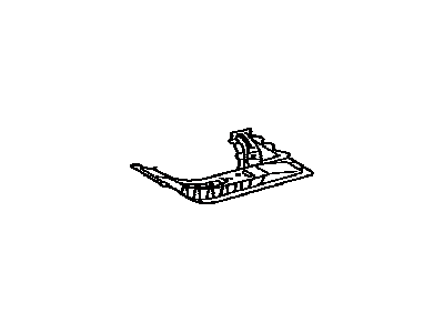 Toyota 57043-52021 Reinforcement Sub-Assy,  Front Side Member,  Rear RH