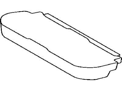 Toyota 71601-52K50-B1 Pad Sub-Assy,  Rear Seat Cushion W/Cover