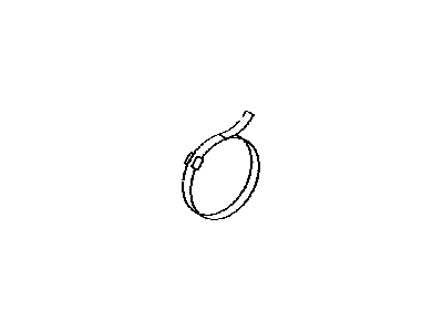 Toyota 42345-02330 Clamp,  NO.2 (For Front Axle Inboard Joint Boot LH)