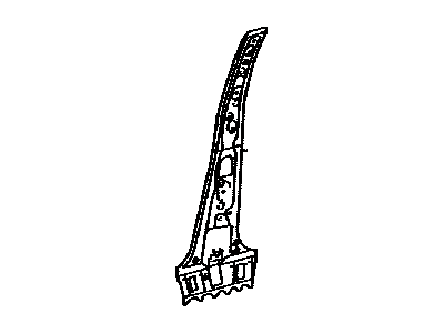 Toyota 61032-52030 Pillar,  Center Body,  Inner RH