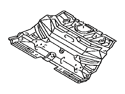 Toyota Avalon Floor Pan - 58211-07020