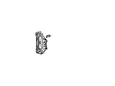 Toyota 53203-52903 Support Sub-Assy,  Radiator,  LH