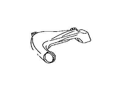 Toyota 55844-42040 Duct,  Heater To Register,  NO.2
