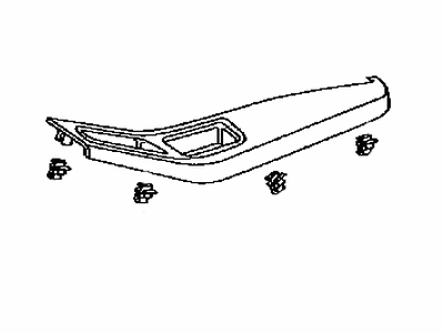 Toyota 74221-52010-B0 Cover,  Door Armrest,  RH