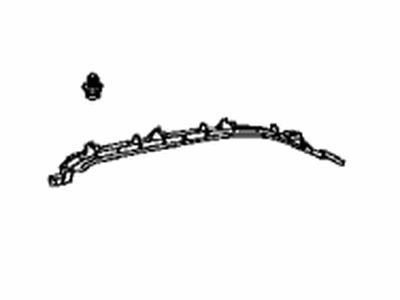 Toyota 62452-52010-B1 Garnish,  Roof Side Rail,  Rear LH