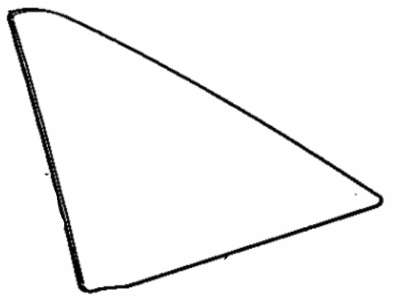 Toyota 62712-17010 Glass