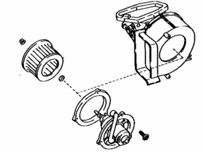 Toyota MR2 Blower Motor - 87130-17060