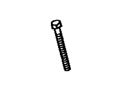 Toyota 90101-08121 Bolt, Hexagon