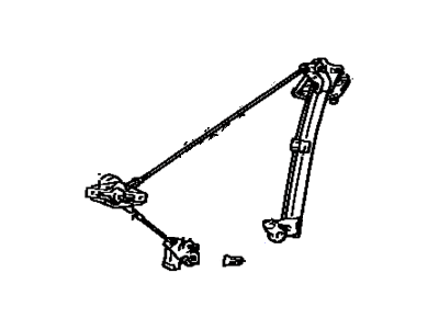 Toyota MR2 Window Regulator - 69820-17011