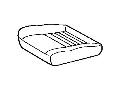Toyota 71071-17140-01 Cover, Front Seat Cushion, Passenger Side(For Separate Type)