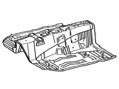 Toyota MR2 Floor Pan - 58101-17905