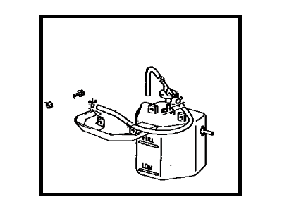 Toyota MR2 Coolant Reservoir - 16470-16060