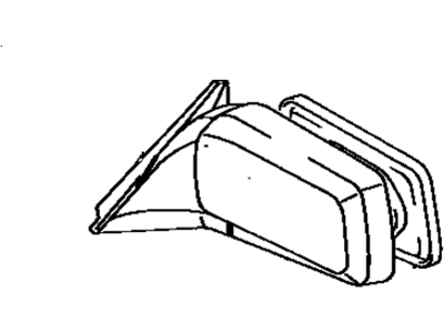 Toyota MR2 Car Mirror - 87940-17070