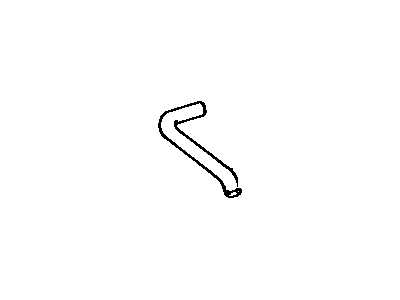 Toyota 87245-17060 Hose,  Heater Water,  Outlet A