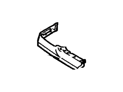 Toyota MR2 Air Deflector - 76851-17901