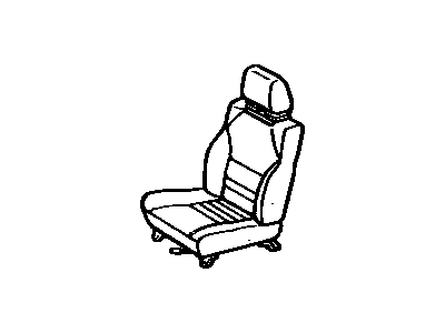 Toyota 71200-0C210-B7 Seat Assy,  Front LH
